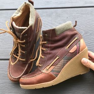 Sperry Top Sider wedges